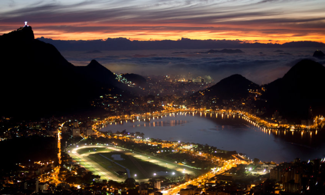 Rio as ring of fire, via